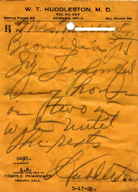 Bromidia Prescription