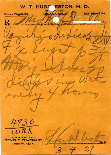 Cannabis Prescription