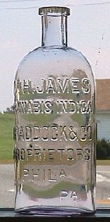 Dr. James, medicine bottle